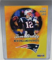 Tom Brady 2000 Rookie Phenoms Gold Patriots