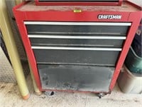 Large Red Tool Box on Wheels