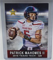 Patrick Mahomes II 2016 Texas Tech LE Rookie Card