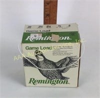 Remington 20 gauge 8 shot box is missing 3 shells