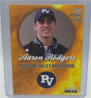 Aaron Rodgers 2002 Rookie Phenoms Gold Pleasant