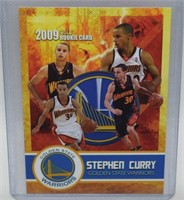 Stephen Curry 2009 Rookie Gems LE Gold #30