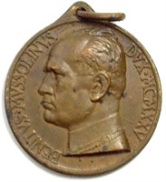 Medal Mussolini Italy