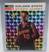 Steph Curry 2009 Prism LE Gold Star Rookie Card