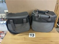 2 LARGE COOLER BAGS