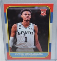 Victor Wembanyama 2023 Fleer-Style Rookie Card