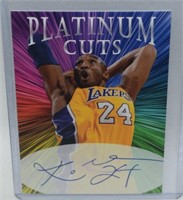 Platinum Cuts LE 1k Kobe Bryant Facsimile Auto