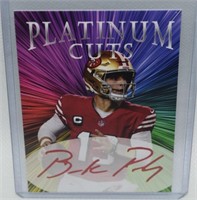 Platinum Cuts LE 1k Brock Purdy Facsimile Auto