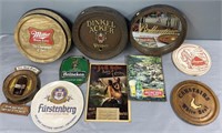 Beer Signs & Plates Advertising Lot