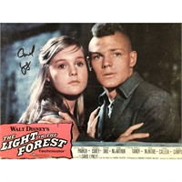 The Light in the Forest signed lobby card