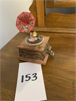 Dancing Toy Bears On Phonograph Record Player