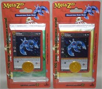 (2) Cryptid Nation MetaZoo MCNBP1 Booster Packs+