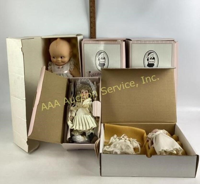 Dolls Lawton doll company including Kewpie, Dolly