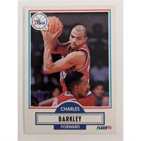 Charles Barkley 76ers Fleer '90 Basketball Card