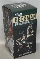 Iowa Wild Hockey Adam Beckman NIB Bobblehead