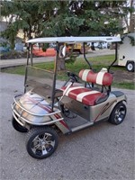 electric ez-go golf cart new batteries
