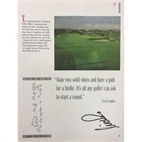 World Golf HOF Nick Price signed magazine page