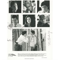 Traffic cast signed movie photo. GFA Authenticated