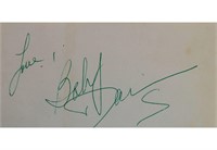 Bobby Darin signed slip