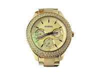 Fossil ES3003 Women's Gold Stainless Steel Analog