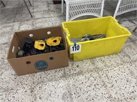 2 BOXES OF MISCELLANEOUS TOOLS
