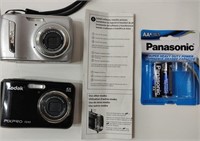 2 Easyshare Kodak Cameras w/ Batteries