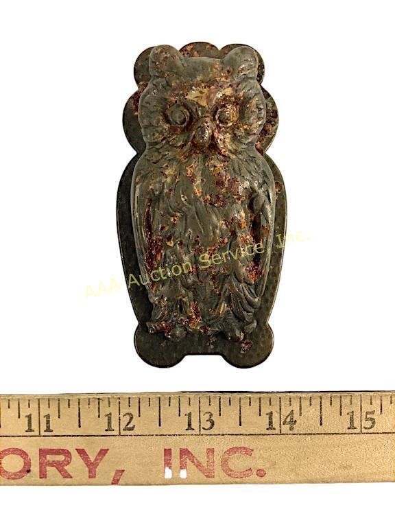 Judd Cast Iron Great Horned Owl Paper