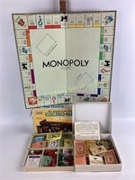 Monopoly Game Pieces and Money copyright 1935,