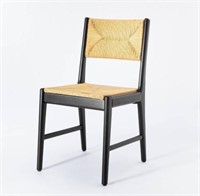 Sunnyvale Woven Dining Chair Black