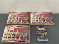Kelloggs Commemorative NASCAR Mini-Cars- New