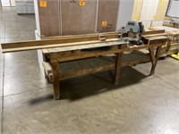 Miter saw w/10ft table set up