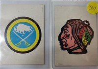 1977 Team Logo Hockey Cards
