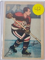 1953 Parkhurst #81 James "Gus" Mortson Hockey Card