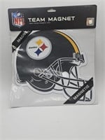 Heavy Gauge Large Magnet Pittsburgh Steelers