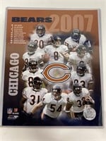 NFL Chicago Bears 2007 Team Photo In Protective