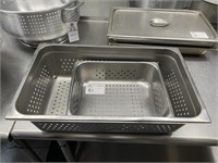 2 Stainless Steel Steam Pans