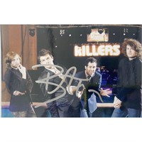 The Killers Brandon Flowers signed photo