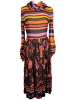 Vintage Tseklenis Silk Dress
