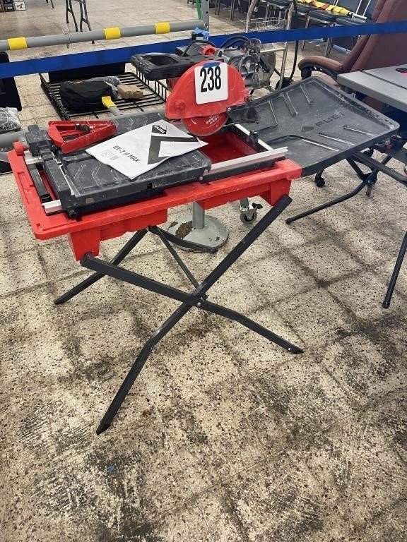 RUBI DT-7 TILE TABLE SAW W/ STAND