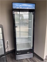 Berg Single Door Glass-Front Refrigerator