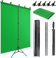 $91  JEBUTU Green Screen Backdrop & Stand