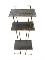 MCM Wire Metal 3 Tier Shelf/ End Table