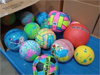 7 to 10 in kids bouncy balls variety