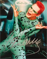 Batman Forever Jim Carrey Signed Movie Photo