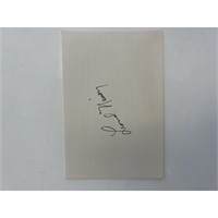 Star Trek Leonard Nimoy original signature