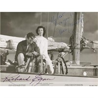 Jane Russell? and ?Richard Egan signed movie photo
