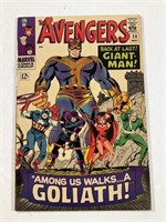 Marvels Avengers No.28 1966 1st Collector/Goliath