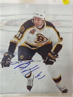 Jason Allison Boston Bruins Signed Hockey Photo