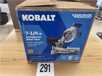 KOBALT 7.25" COMPOUND MITER SAW