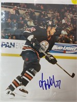 Roman Hamrlik Signed Hockey Photo